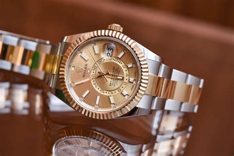 rolex sky dweller 2 tone price|Rolex Sky-Dweller price range.